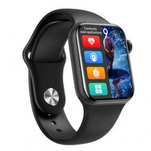 Смарт часы Smart Watch Series 6 M16 PLUS 44mm Aluminium  голосовой вызов black черный