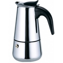 Гейзерна кавоварка 200мл з нержавіючої сталі Espresso Maker (ЕМ-4) на 4 чашки Geyser 