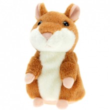 Интерактивная игрушка Говорящий Хомяк UTM повторюшка Brown