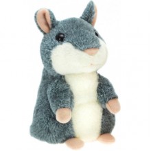 Интерактивная игрушка Говорящий Хомяк UTM повторюшка Grey
