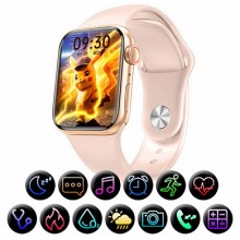 Смарт часы Smart Watch Series 6 M26 PLUS 44mm Aluminium беспроводная зарядка gold