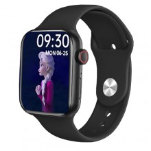 Смарт годинник Smart Watch i12, Aluminium, Viber, голосовий виклик, чорний
