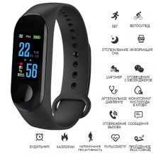 Фитнес браслет Smart Band M3 Black+ Bluetooth connect