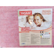 Електропростирадло Yasam Туреччина термопростирадло 120х160 см з регулятором YM2301 рожевий